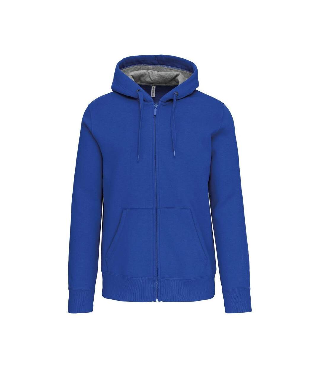 Veste zippée à capuche - Homme - K444 - bleu roi-1