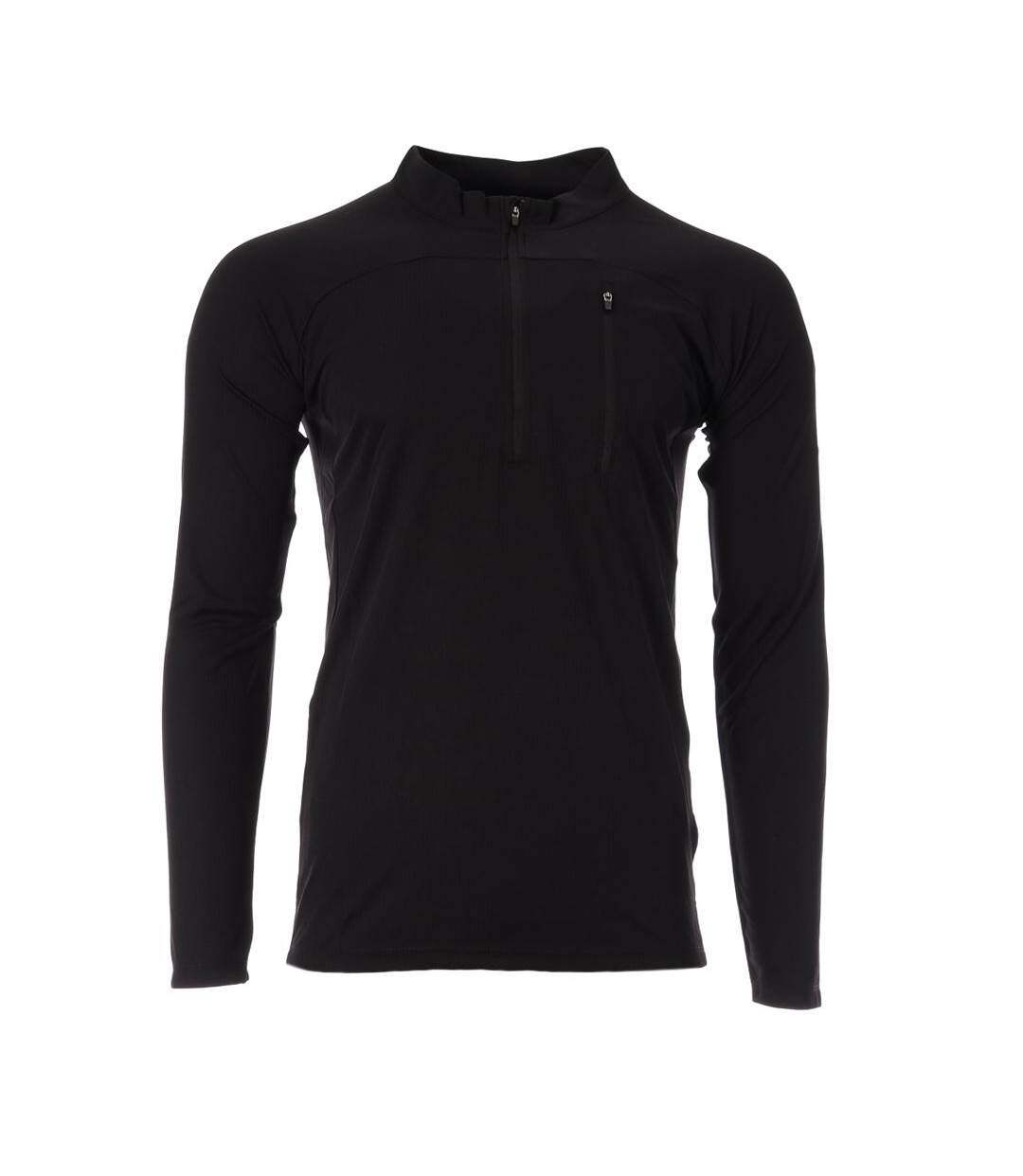 T-Shirt manches longues noir homme best mountain 108 - l-1