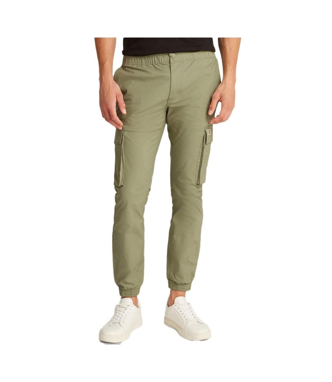 Pantalon Cargo Vert Homme Calvin Klein Jeans J30J327614 - 28