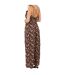 Combinaison Bretelles Fines Motif/style Cachemire Femme Noir Brave Soul-3