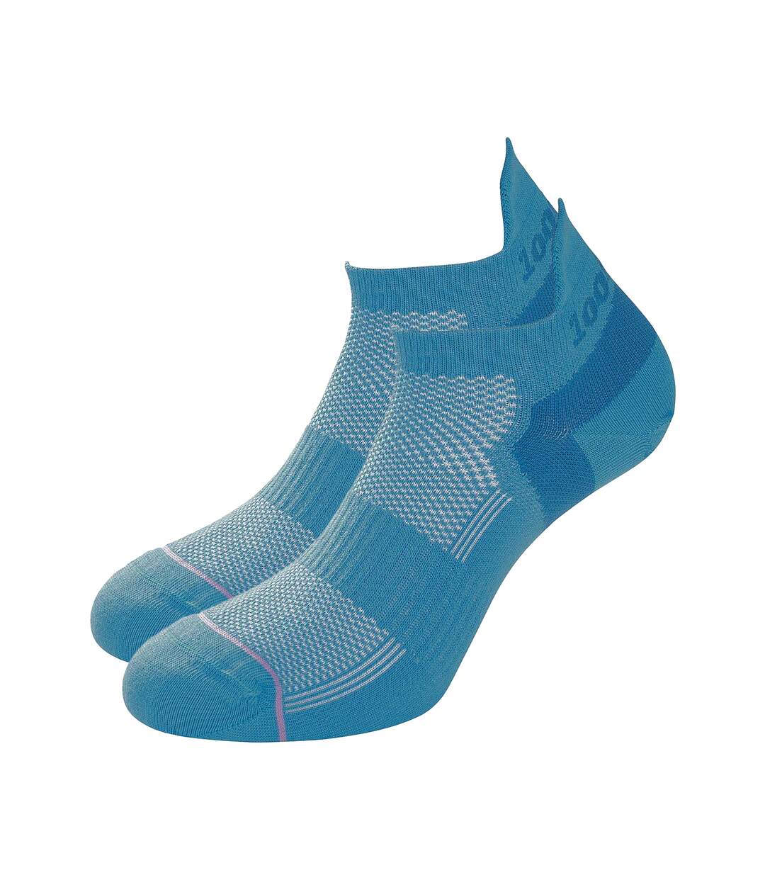 Socquettes ultimate femme bleu sarcelle 1000 Mile-2