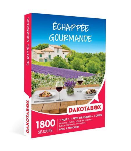 Échappée gourmande - DAKOTABOX - Coffret Cadeau Séjour