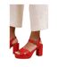 Talons hauts marcia femme rouge Where´s That From-3