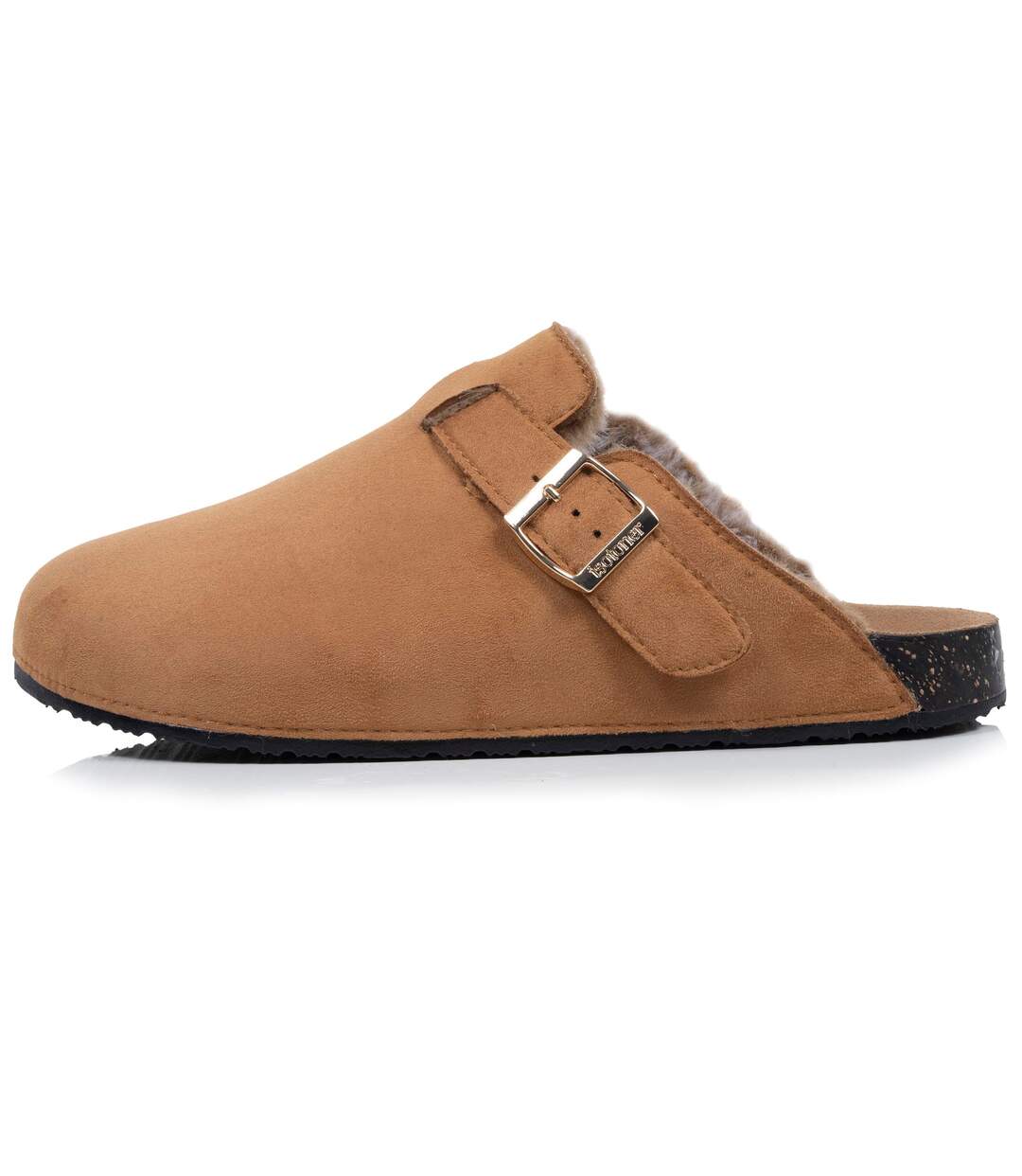 Isotoner Sabots femme fourrés, semelle extra-flex, légers, patch talon confort-3