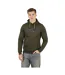 Mens Crossover Overhead Hoodie Khaki Brave Soul-1