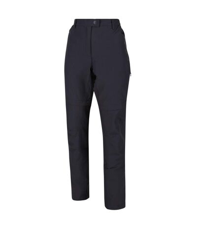 Regatta Womens/Highton Zip Off Walking Trousers (Seal Grey) - UTRG4970