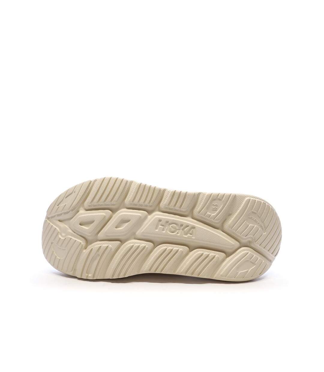Claquettes beiges homme hoka recovery-2