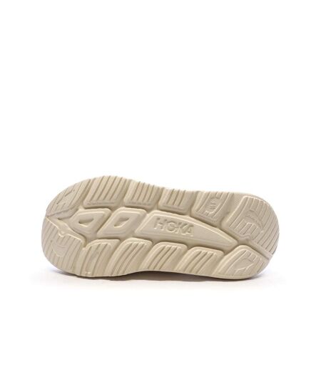 Claquettes beiges homme hoka recovery
