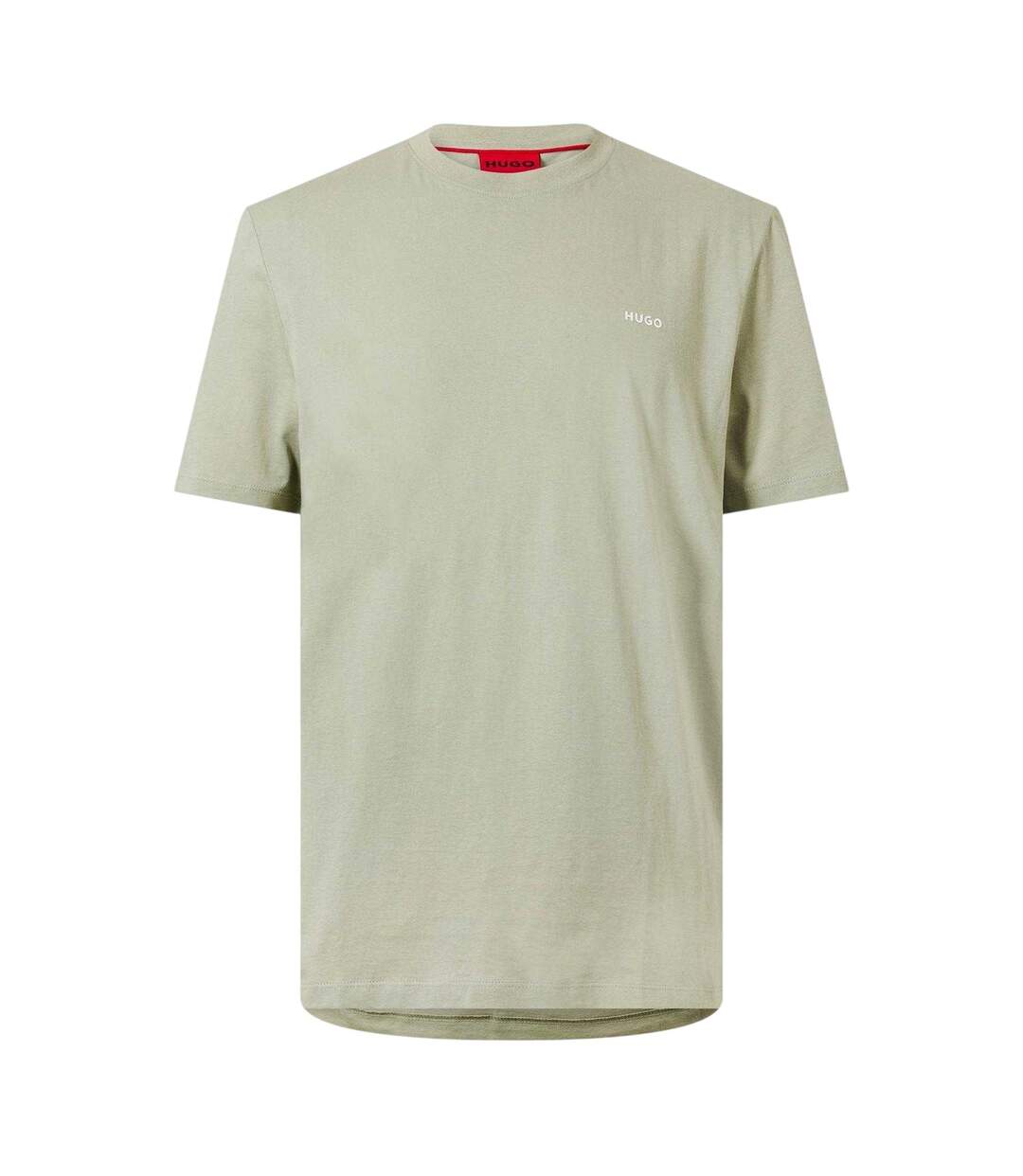 Mens Dero222 Logo T-shirt Green Hugo-2