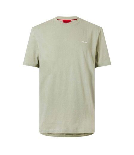 Mens Dero222 Logo T-shirt Green Hugo