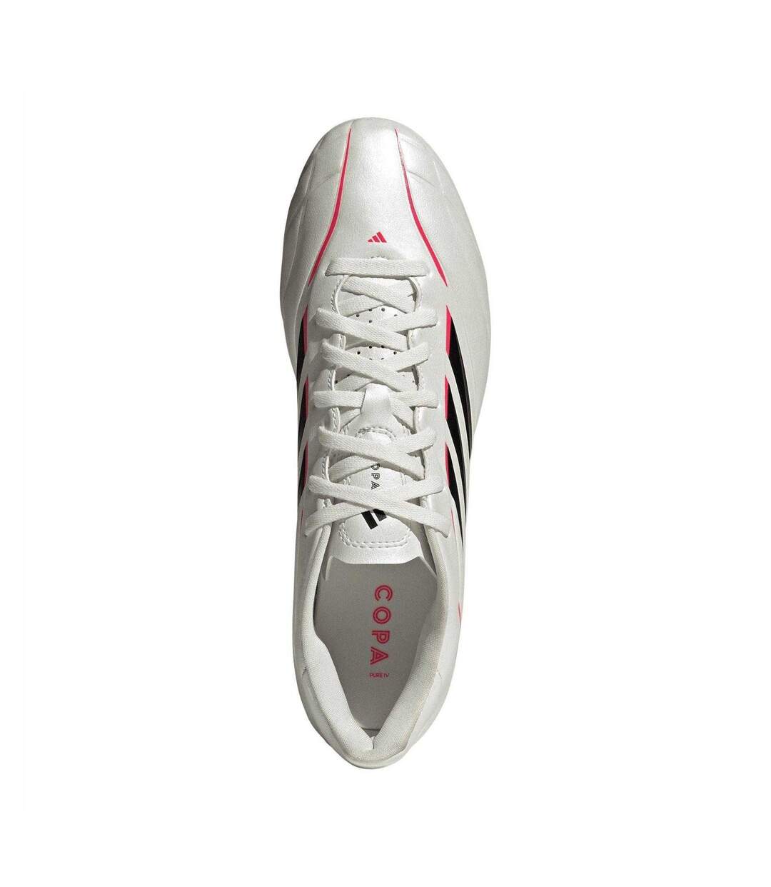 Unisex Adult Copa Pure Iv Club Firm Ground Football Boots Silver Black Adidas-4