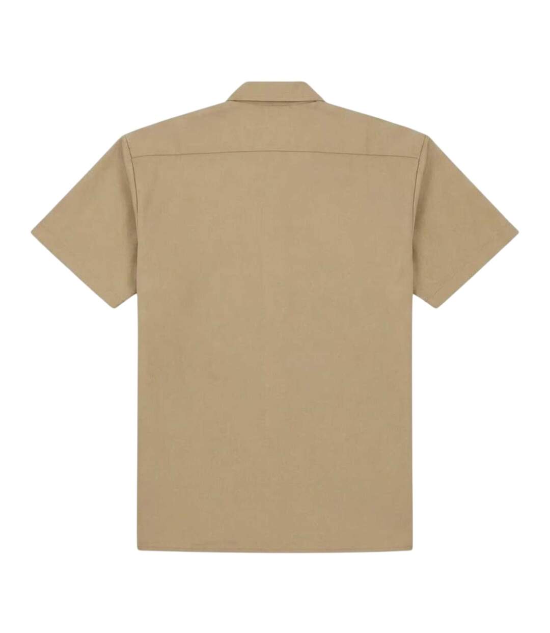 Mens Relaxed Fit Short-sleeved Shirt Beige Dickies-2