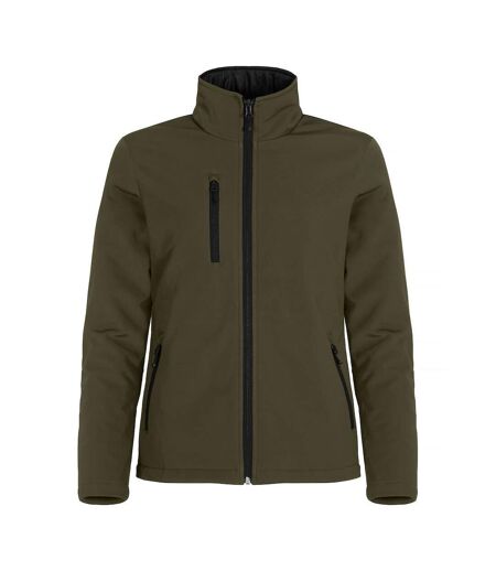 Clique Womens/Ladies Padded Soft Shell Jacket (Fog Green)