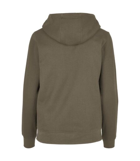 Veste À Capuche Basic Femme Olive Build Your Brand