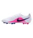 Chaussures De Foot Pour Terrain Ferme Tiempo Maestro Academy Homme Bleu Blanc Rose Nike-3