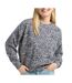 Sweat beige/noir femme ragwear wuss-1