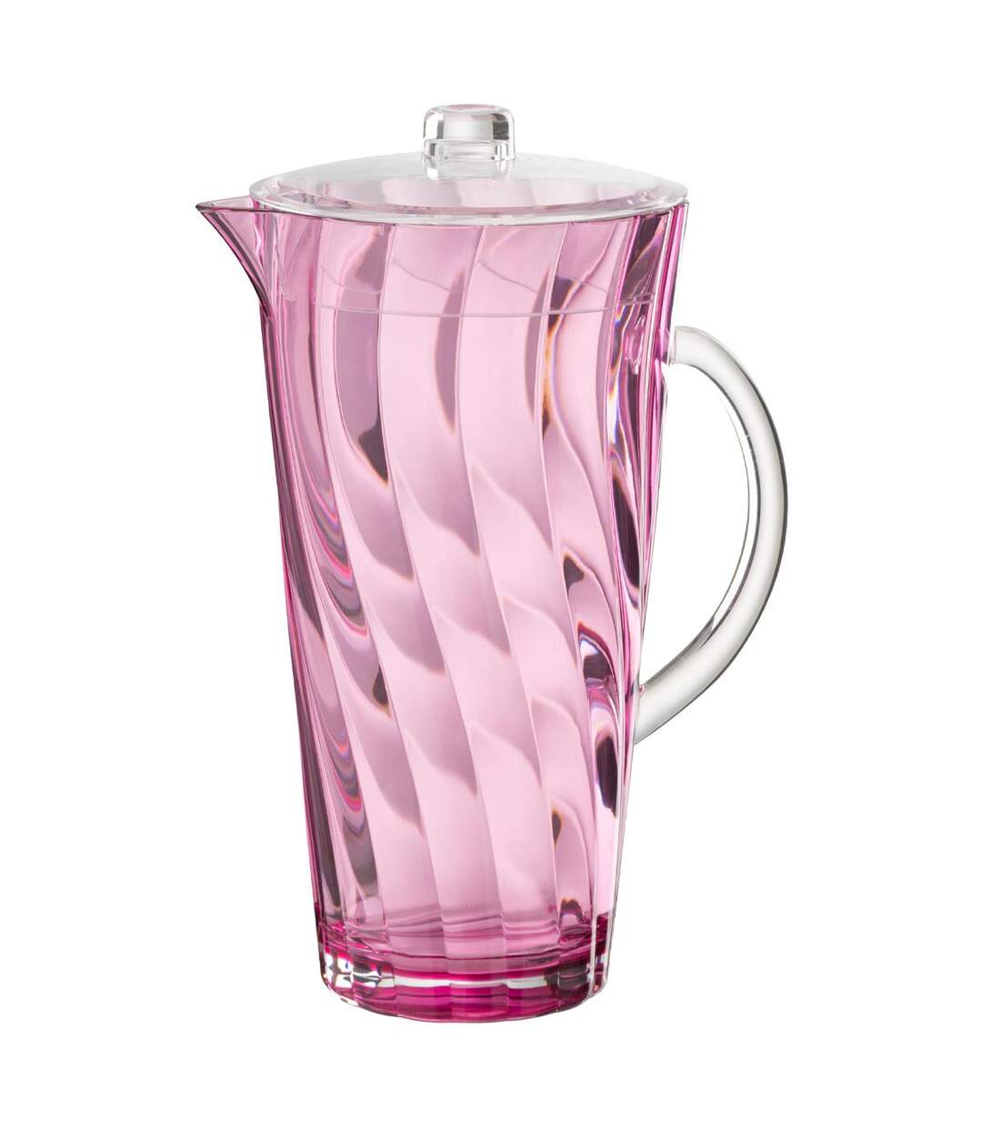 Carafe Réutilisable Vague 2,32L Rose-1