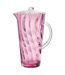 Carafe Réutilisable Vague 2,32L Rose-1