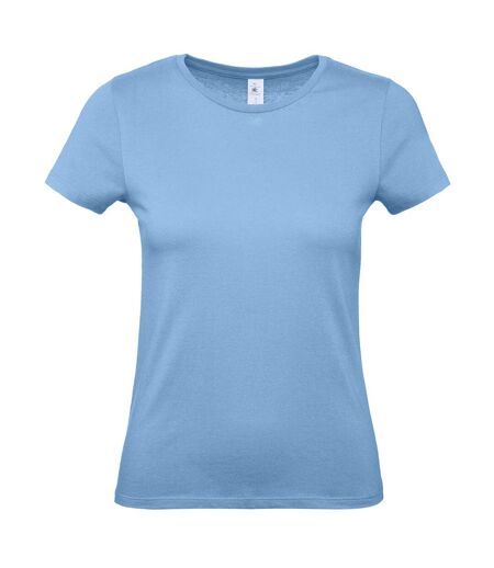 T-shirt #e150 femme bleu ciel B&C B&C