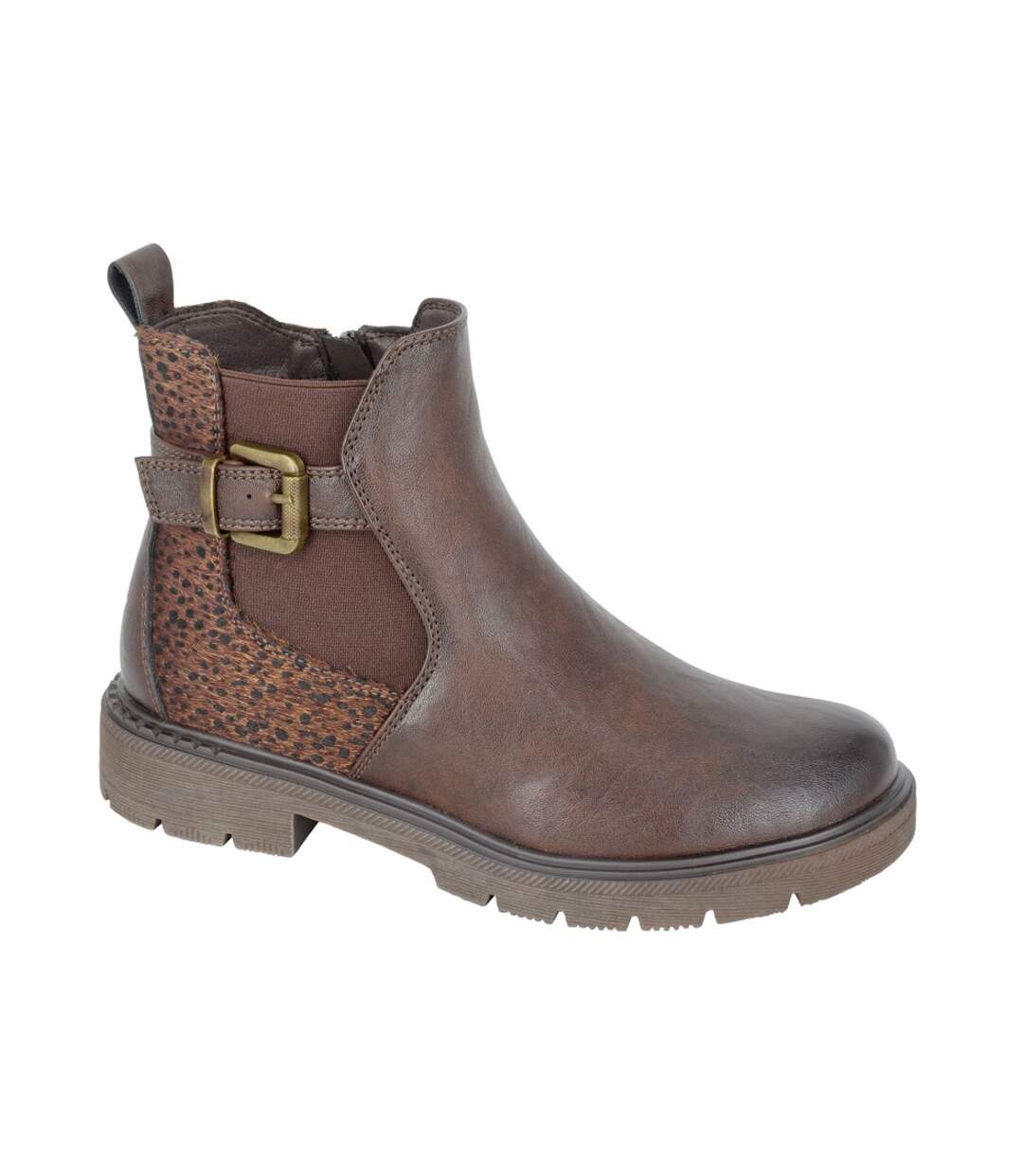 Bottines Arnalda Femme Marron Cipriata-1