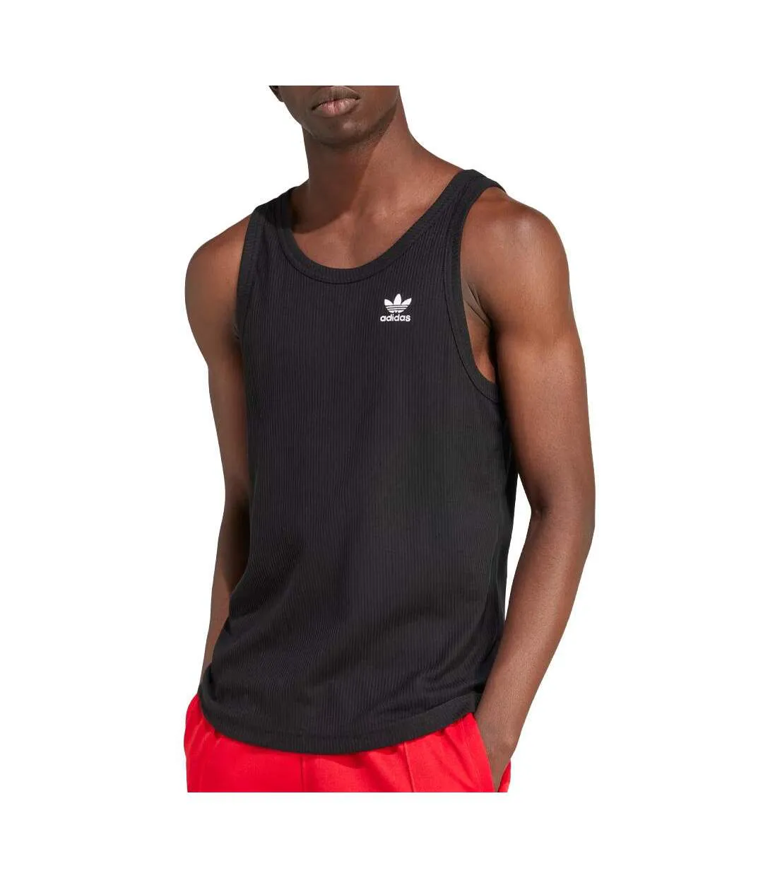 Débardeur noir homme adidas ess tank-1