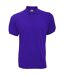 B&C Safran Mens Polo Shirt / Mens Short Sleeve Polo Shirts (Purple)