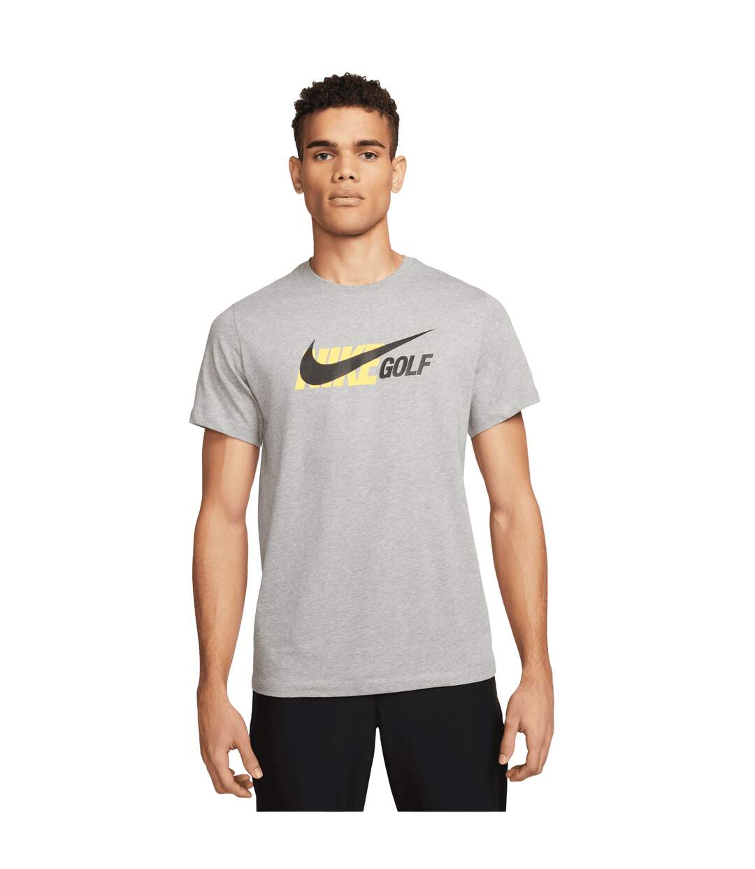 T-shirt homme gris foncé chiné Nike Golf