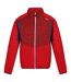 Mens yare viii full zip jacket danger red/moonlight denim/coronet blue Regatta-1