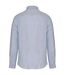 Mens linen long-sleeved shirt linen blue Spasso-2