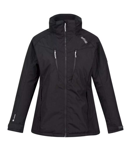Regatta Womens/Ladies Calderdale Winter Waterproof Jacket (Black) - UTRG8192