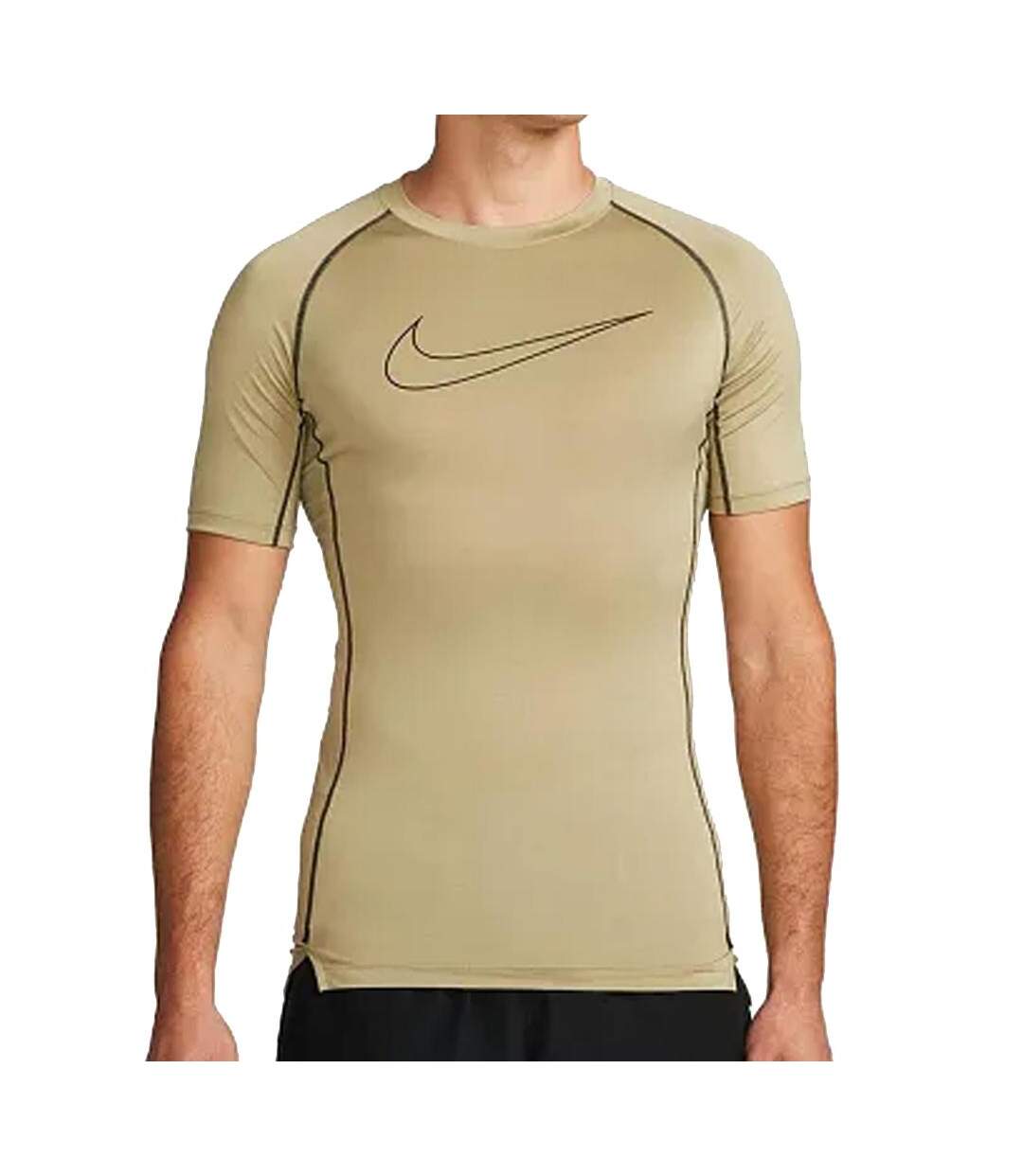 Maillot de Compression Vert Homme Nike DD1992 - L-1