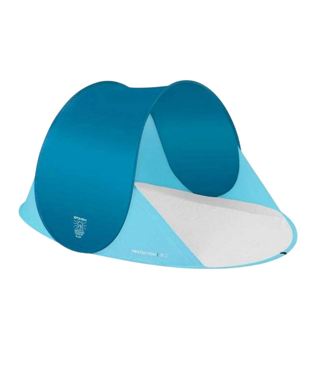 Abri Pop-up Plage Altus 85 Cm X 195 Cm X 100 Cm Bleu Spokey-1