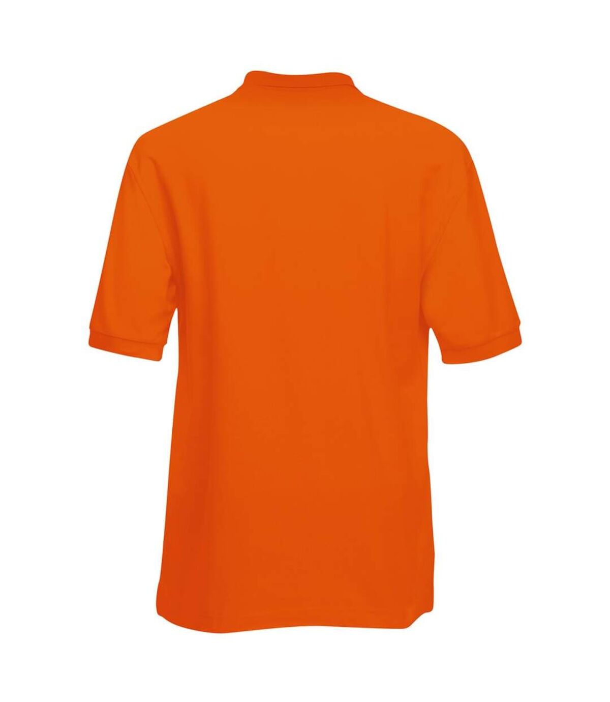 Fruit Of The Loom Mens 65/35 Pique Short Sleeve Polo Shirt (Orange) - UTBC388