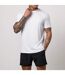 T-shirt Victory Homme Blanc Gym King-3