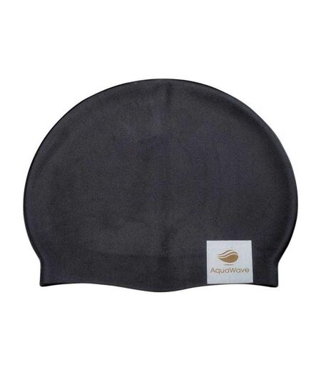 Bonnet De Bain Primecap Adulte Noir Aquawave