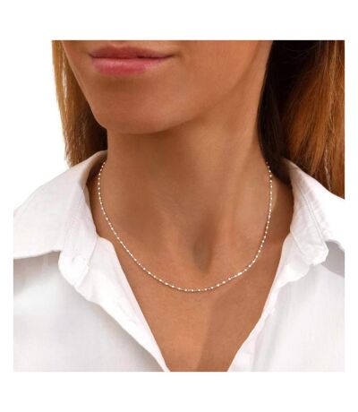 Collier blanc femme clio blue mimi argent - taille unique