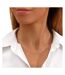 Collier blanc femme clio blue mimi argent - taille unique-1