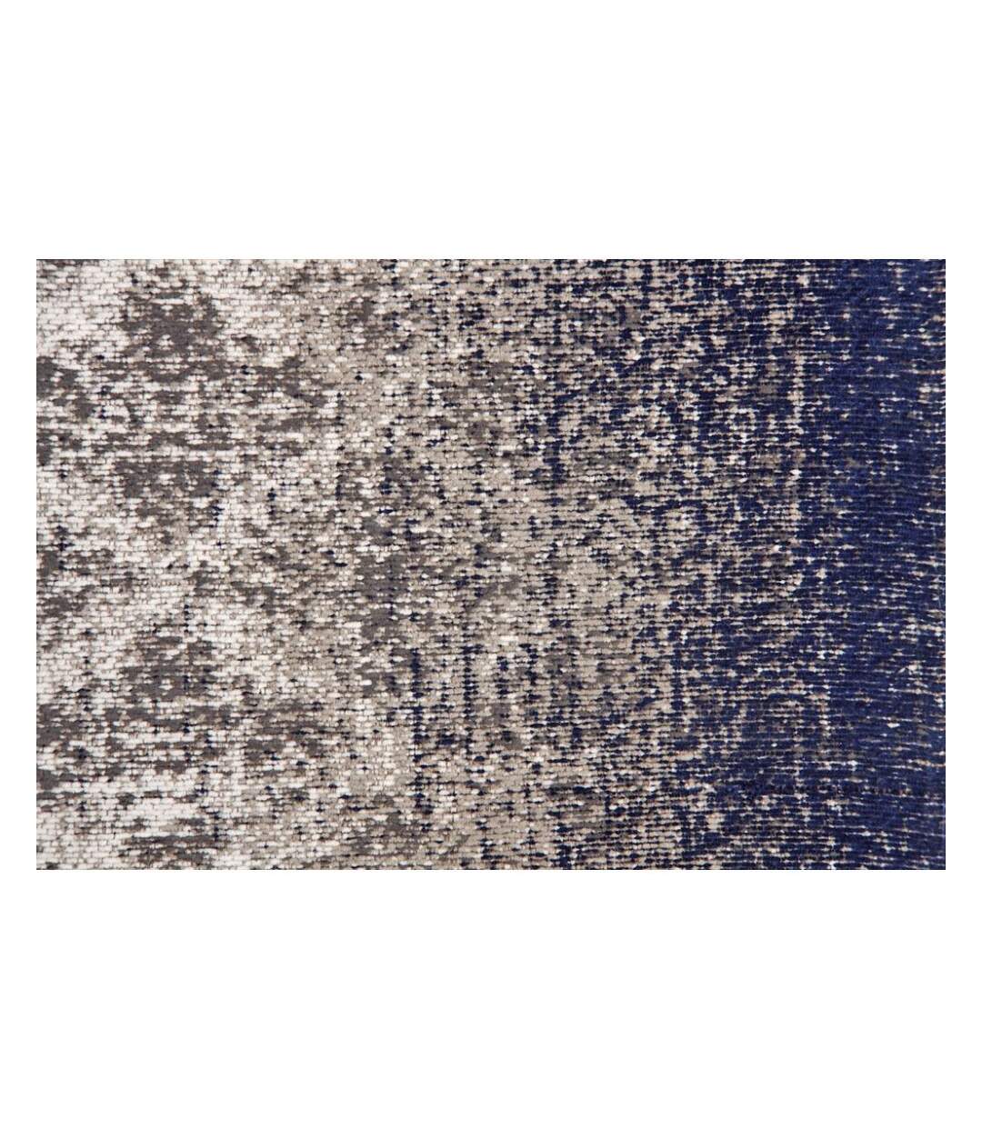 Tapis jacquard bleu 110 cm