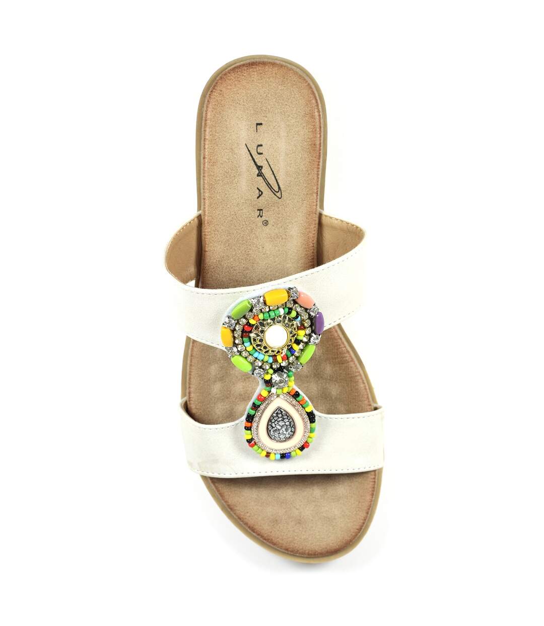 Sandales Elsa Femme Blanc Lunar-4
