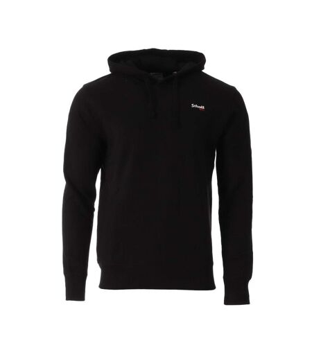 Sweat Noir Homme Schott Emb - S