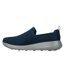 Mens Go Walk Slip-in Flat Walking Shoes Navy Skechers-2