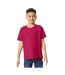 T-shirt enfant rouge foncé Gildan-1
