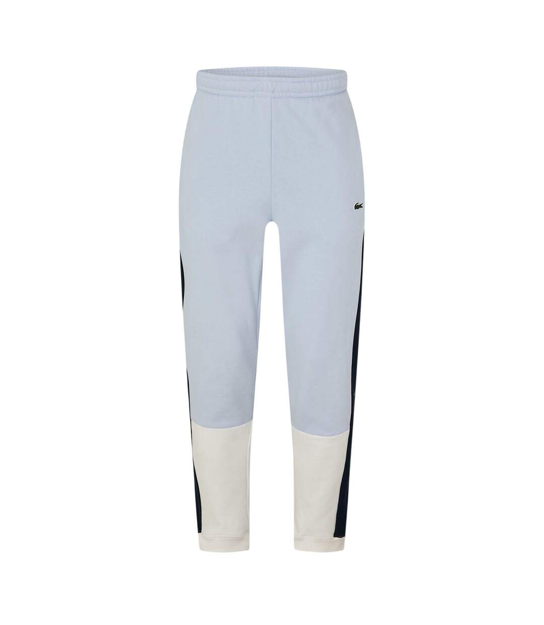 Mens Colour Block Slim Joggers Phoenix Red Navy Lacoste-1