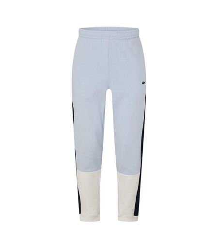 Mens Colour Block Slim Joggers Phoenix Red Navy Lacoste