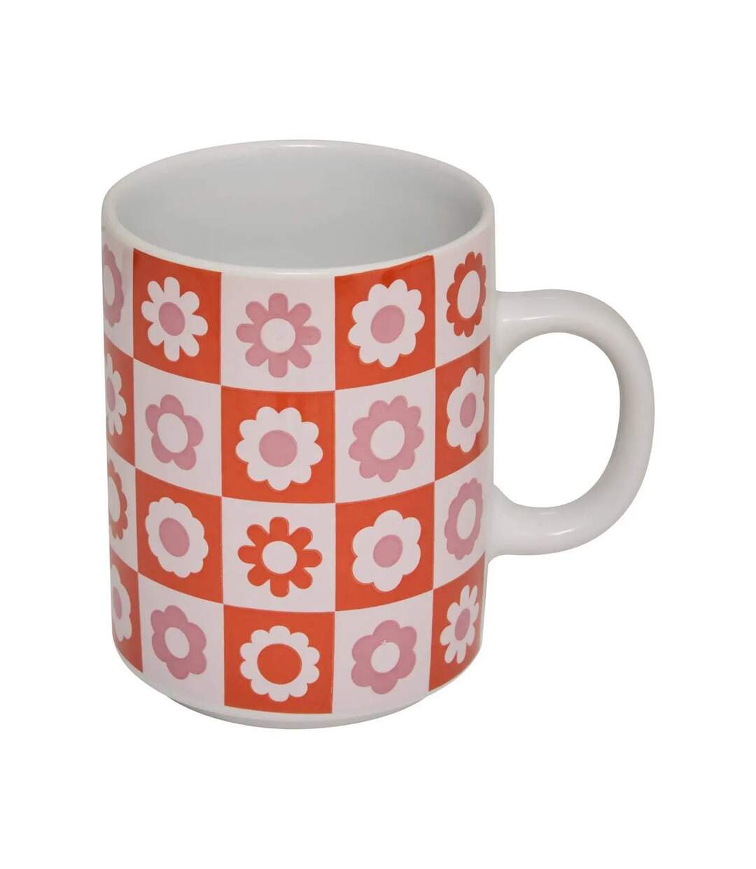 Coffret 2 Mugs en Porcelaine Chachapop 36cl Rose-2