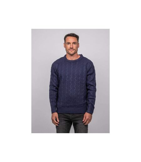 Pull torsadé col rond LALOR