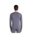 Mens Merino Wool Base Layer Top Grey Animal-3