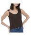 Débardeur marron femme jdy uffa-1