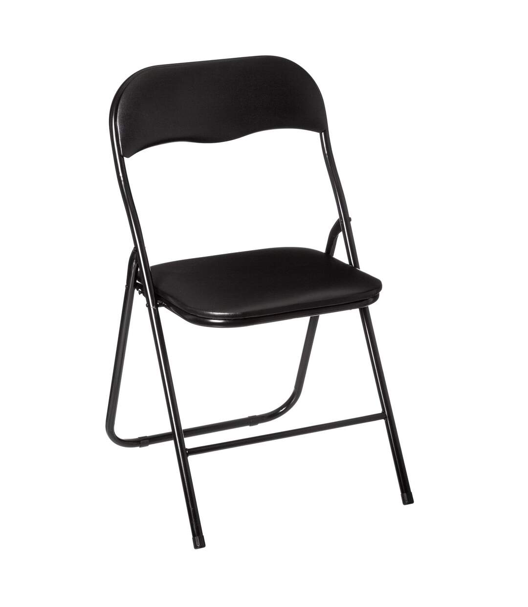 Chaise pliante - Noir-1