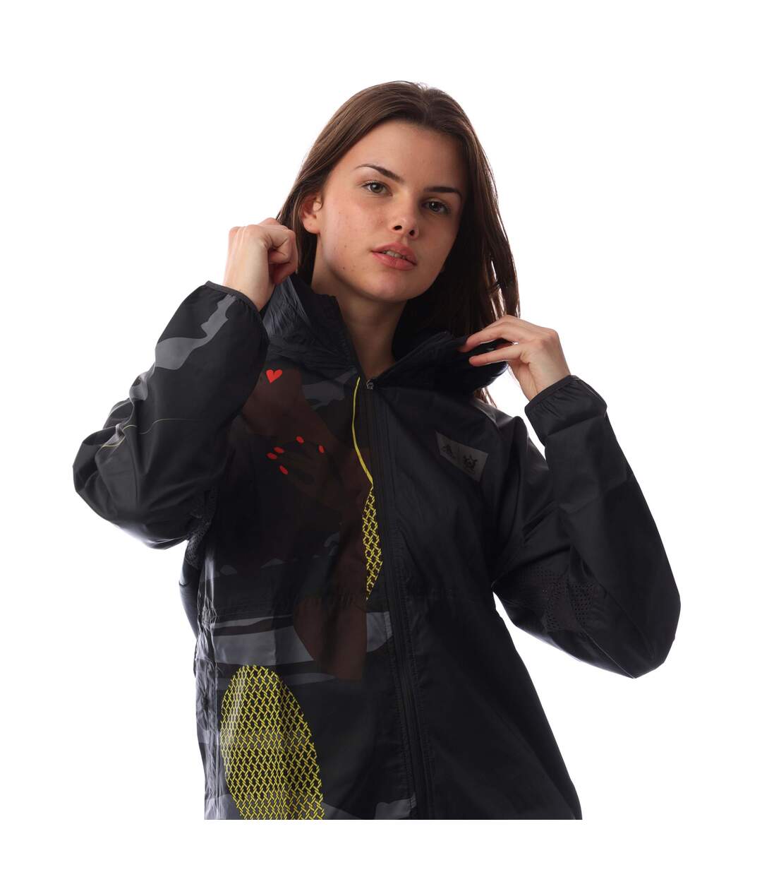 Veste Course À Pied Thebe Magugu Femme Gris Adidas-4